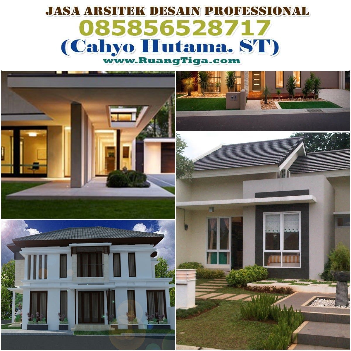 085856528717 Jasa Arsitek Rumah Minimalis Modern Jasa Desain
