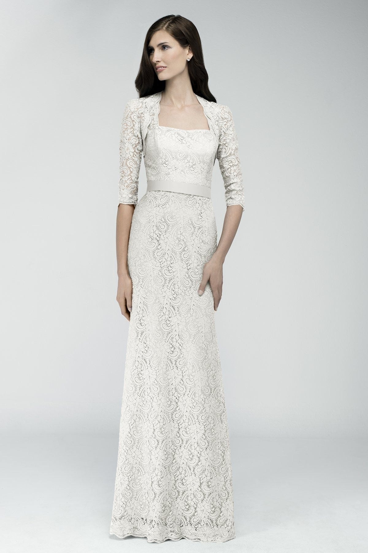 Watters Padua Bolero Style 6298 Wedding Dress Sales Medium