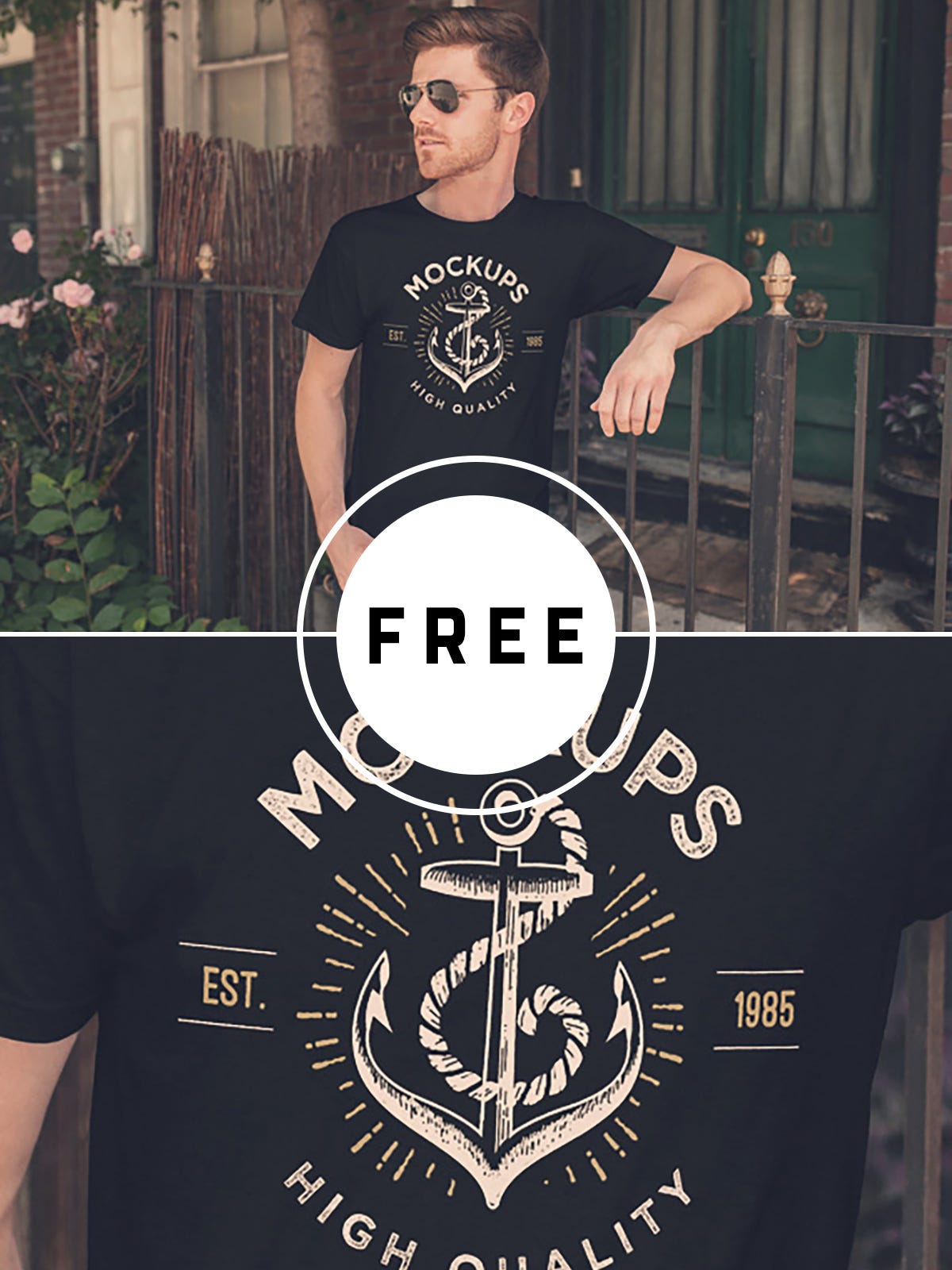 Download 25 Multipurpose Free T-Shirt Mockups For Your Breathtaking ...