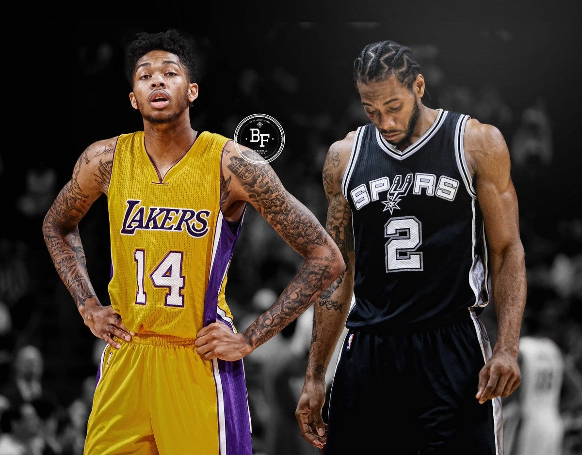 kawhi in lakers uniform