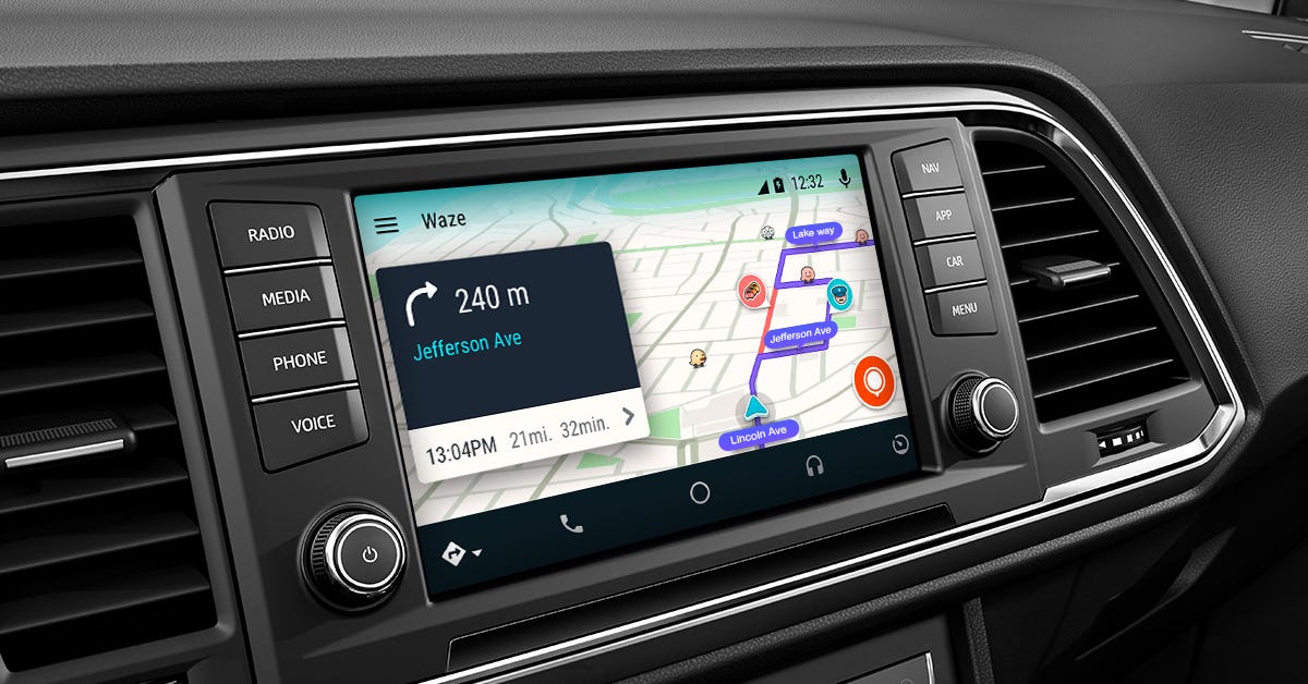 Same Waze Bigger Screen Waze For Android Auto Is Here By Waze Waze Medium