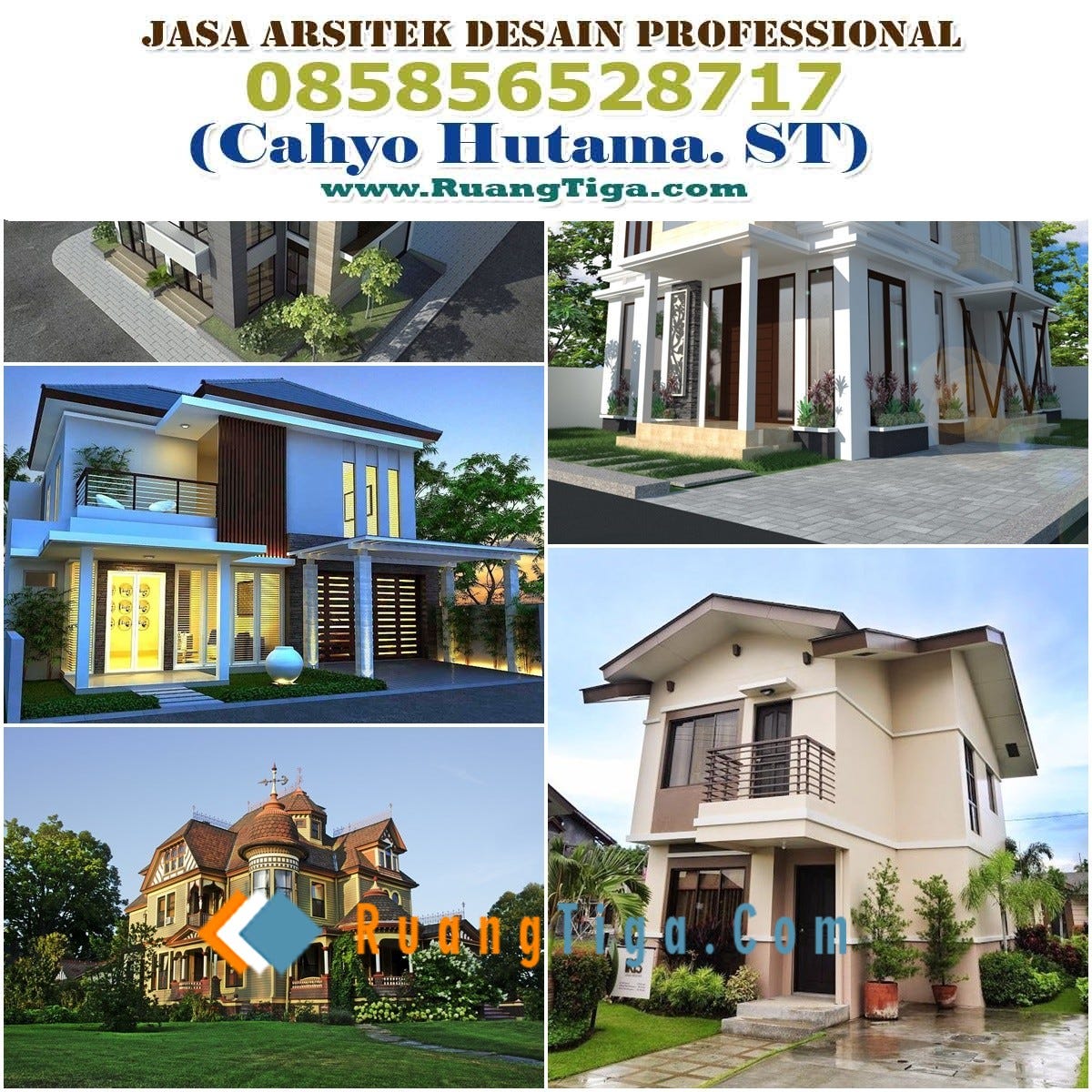 085856528717 Jasa Desain Rumah Minimalis Modern 2 Lantai Jual