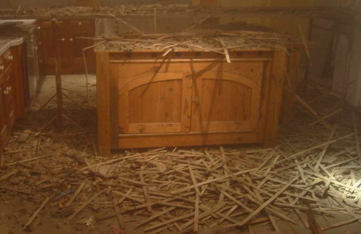 How To Take Down Lath And Plaster Ceilings Mess And All
