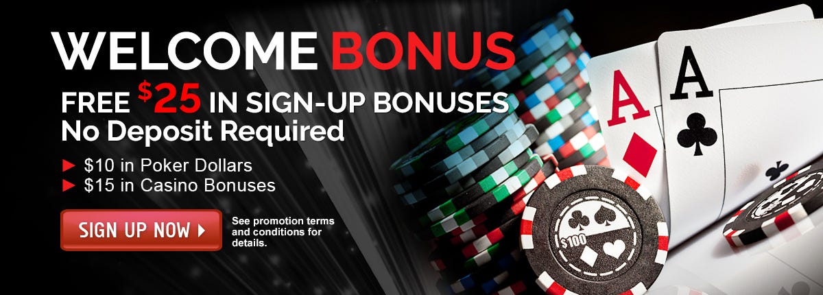 Online casinos with free money sign up bonus