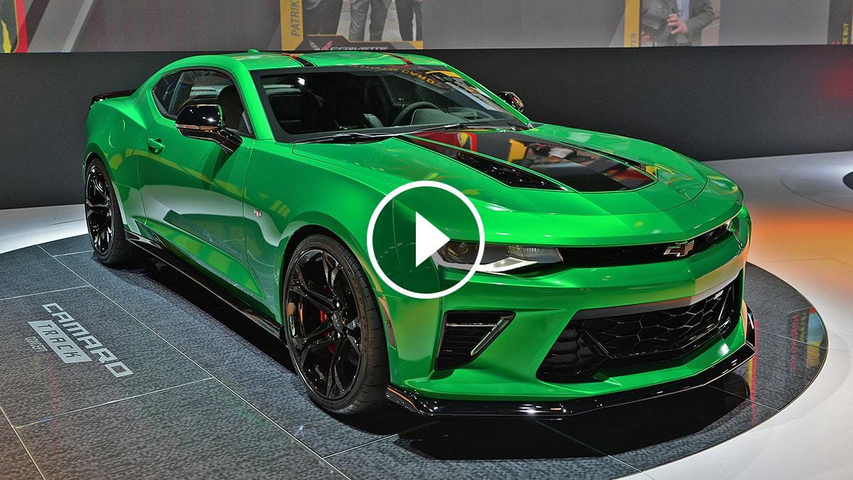 2018 Chevrolet Camaro Track Concept Exterior Interior