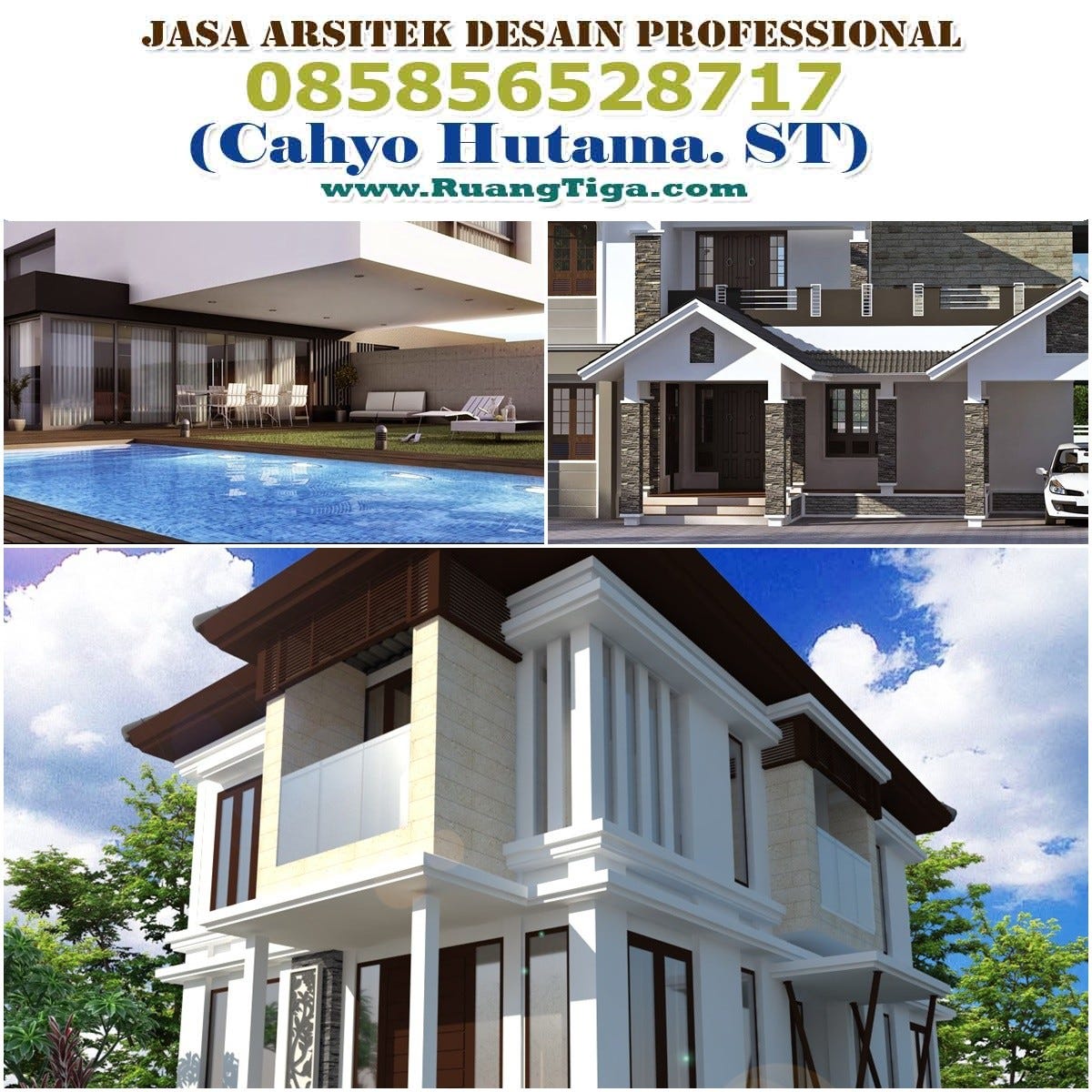 085856528717 Jasa Gambar Arsitek Online Jasa Desain Rumah