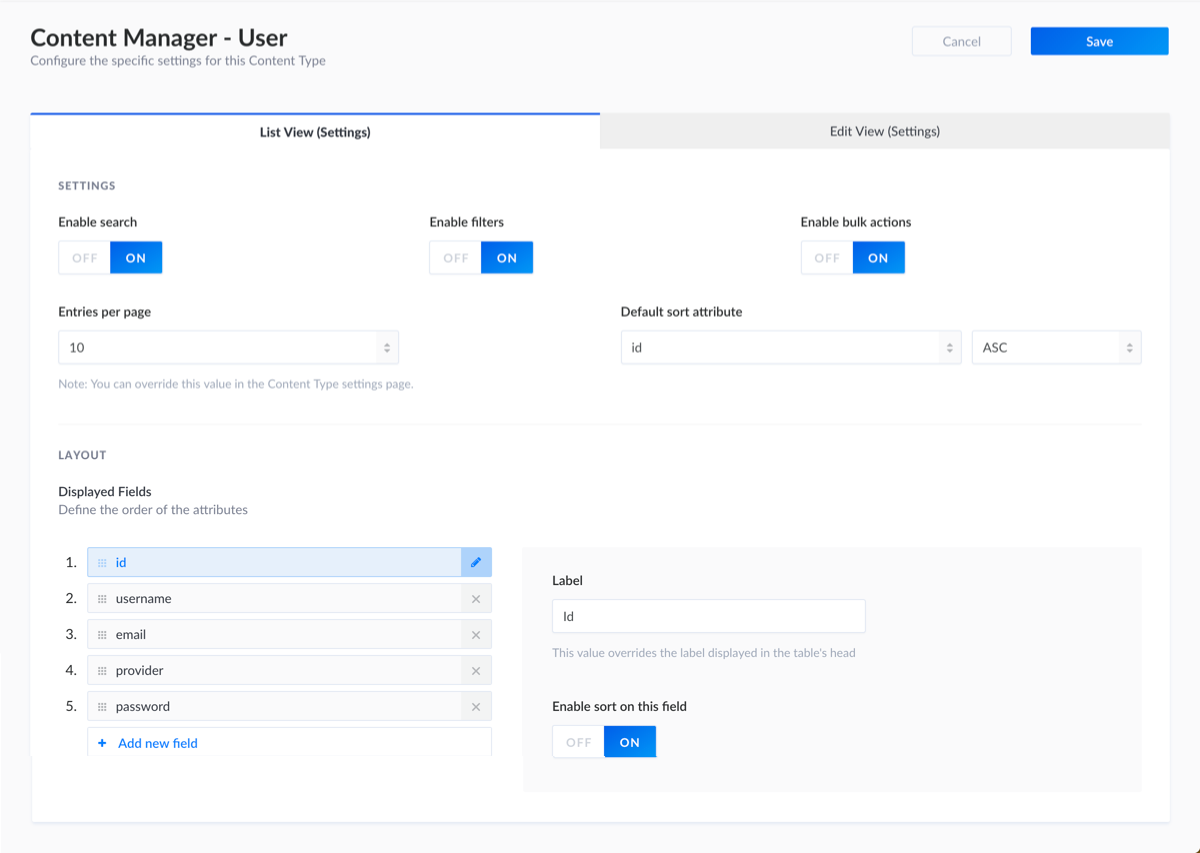 Release 3 0 0 Alpha 22 Quickstart Sqlite And Settings View