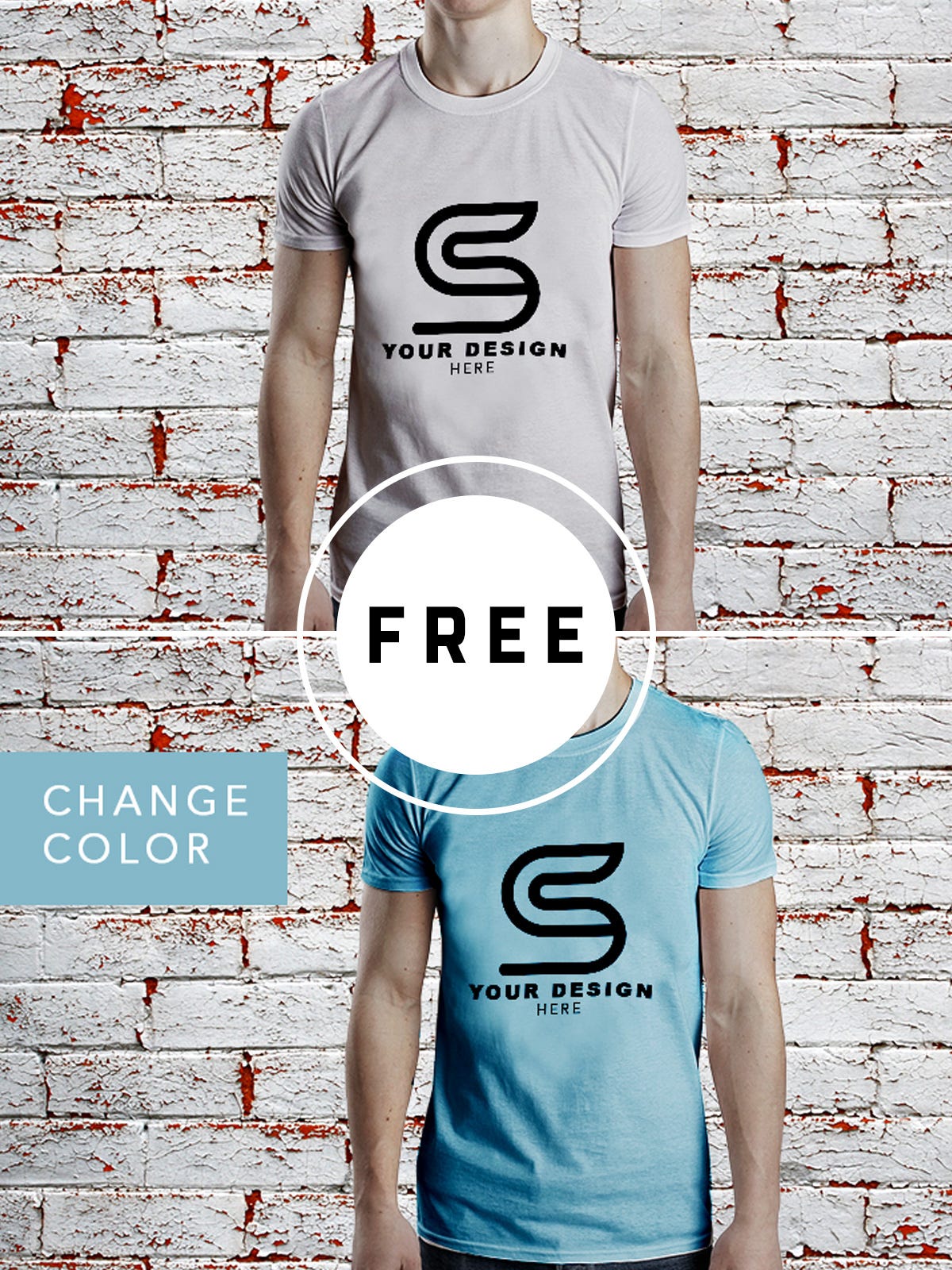 Download 25 Multipurpose Free T-Shirt Mockups For Your Breathtaking ...