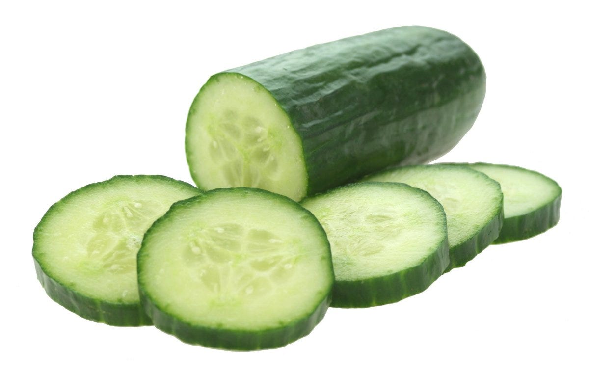 cucumber for dark neck