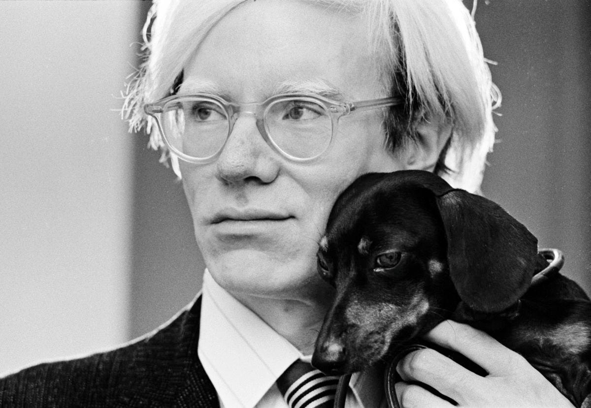 self portrait photographer andy warhol