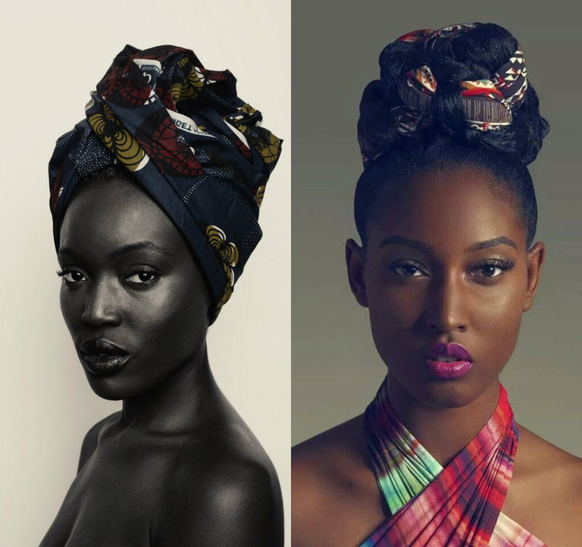 Black Women Hairstyles With Head Wraps To Show Off Picadoo Medium