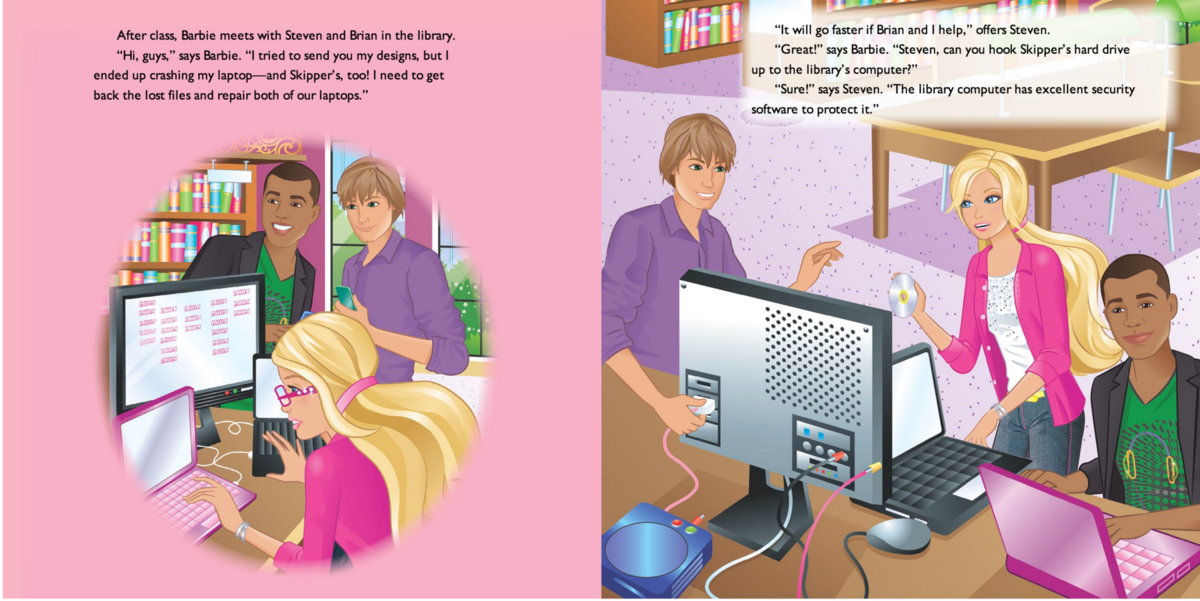 computer science barbie