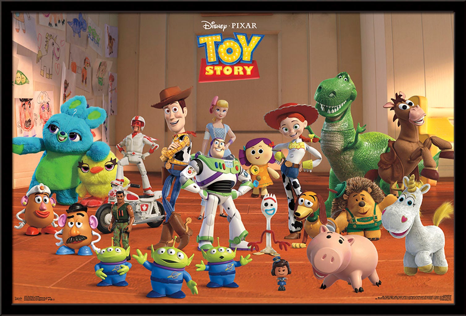 main toy story characters