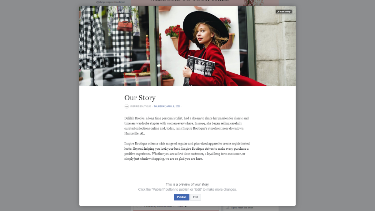 she boutique website