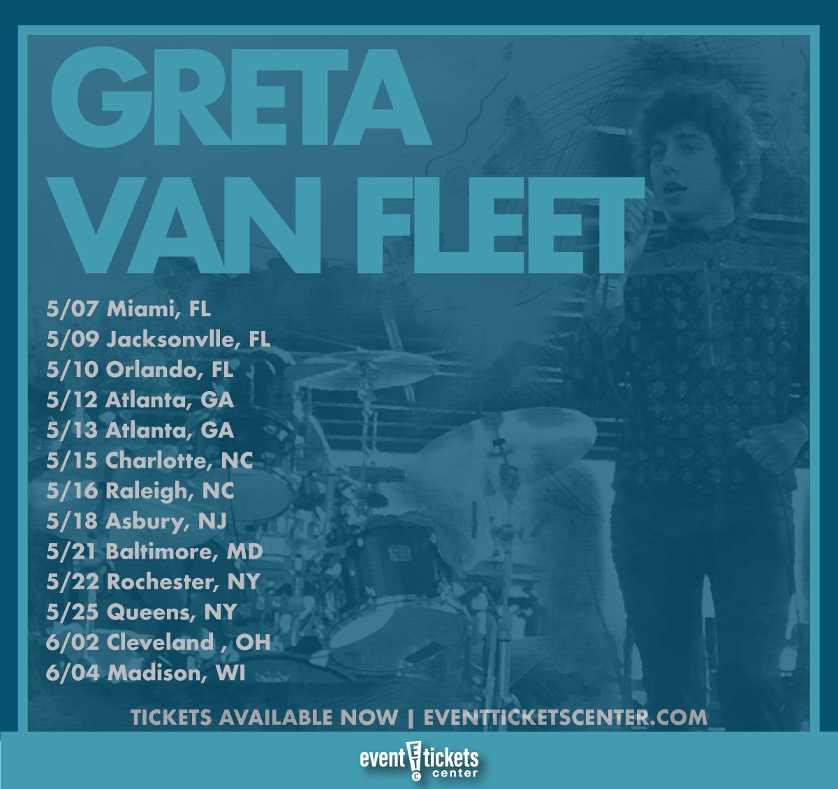 tour dates for greta van fleet