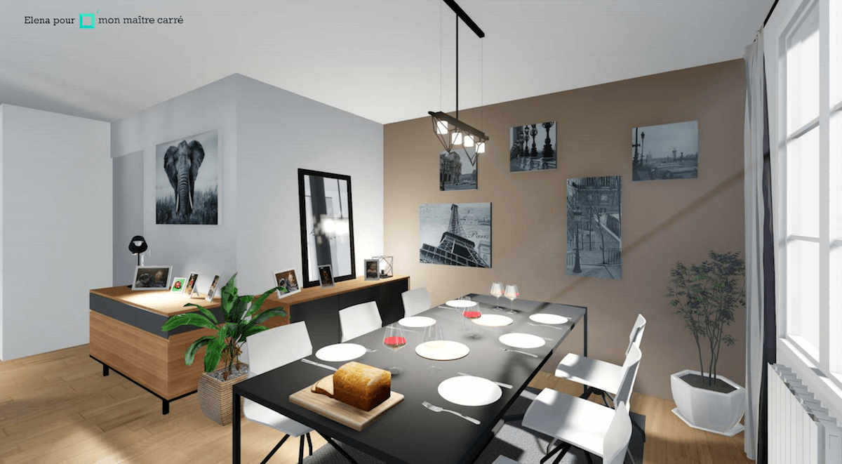 Avant Apres Renovation Complete D Un Salon A Lyon