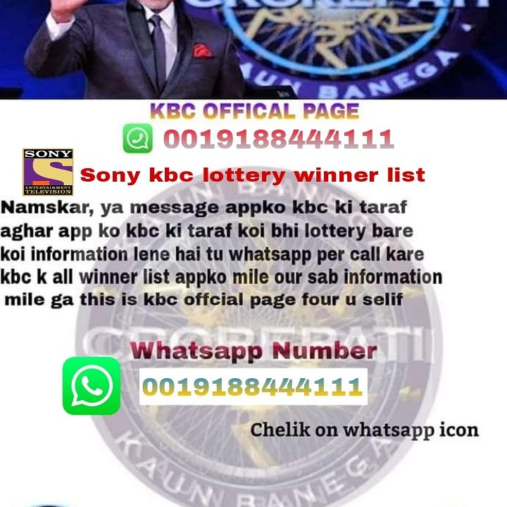Kbc Helpline Number 0019188444111 Medium