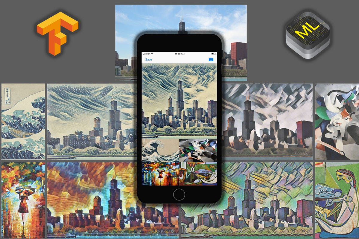 Diy Prisma Fast Style Transfer App With Coreml And Tensorflow By Michael Ramos Hackernoon Com Medium