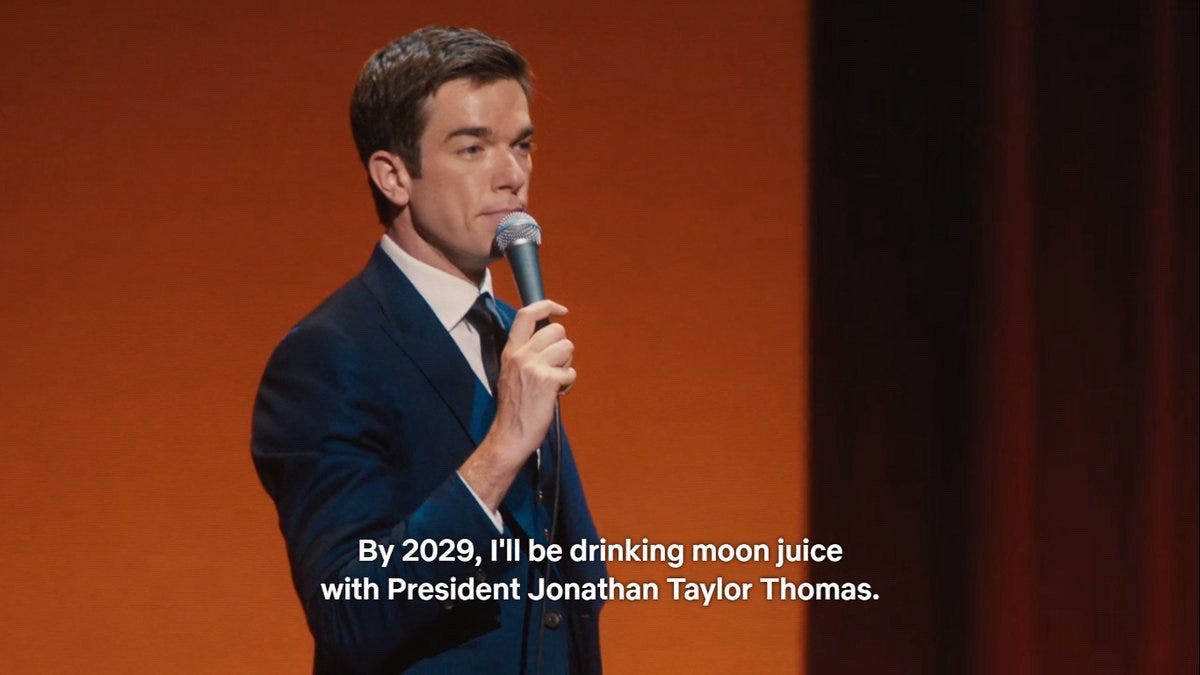 John Mulaney Quote / Every Book On Your English Syllabus Summed Up In