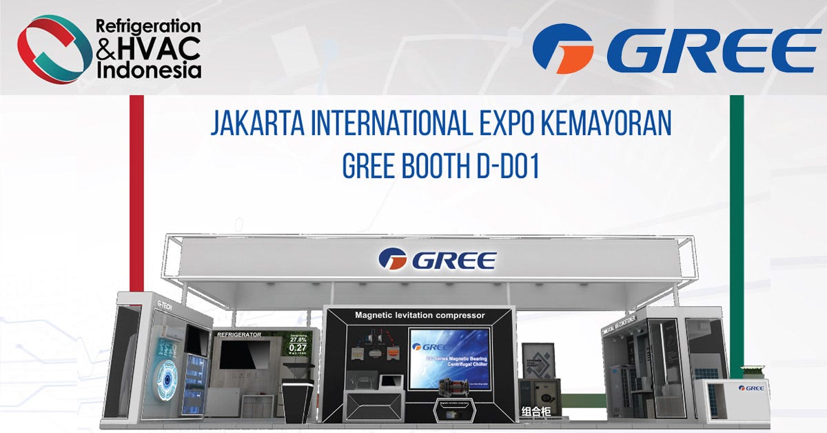 Gree Hadir Kembali di RHVAC 2020 Gree Indonesia Medium