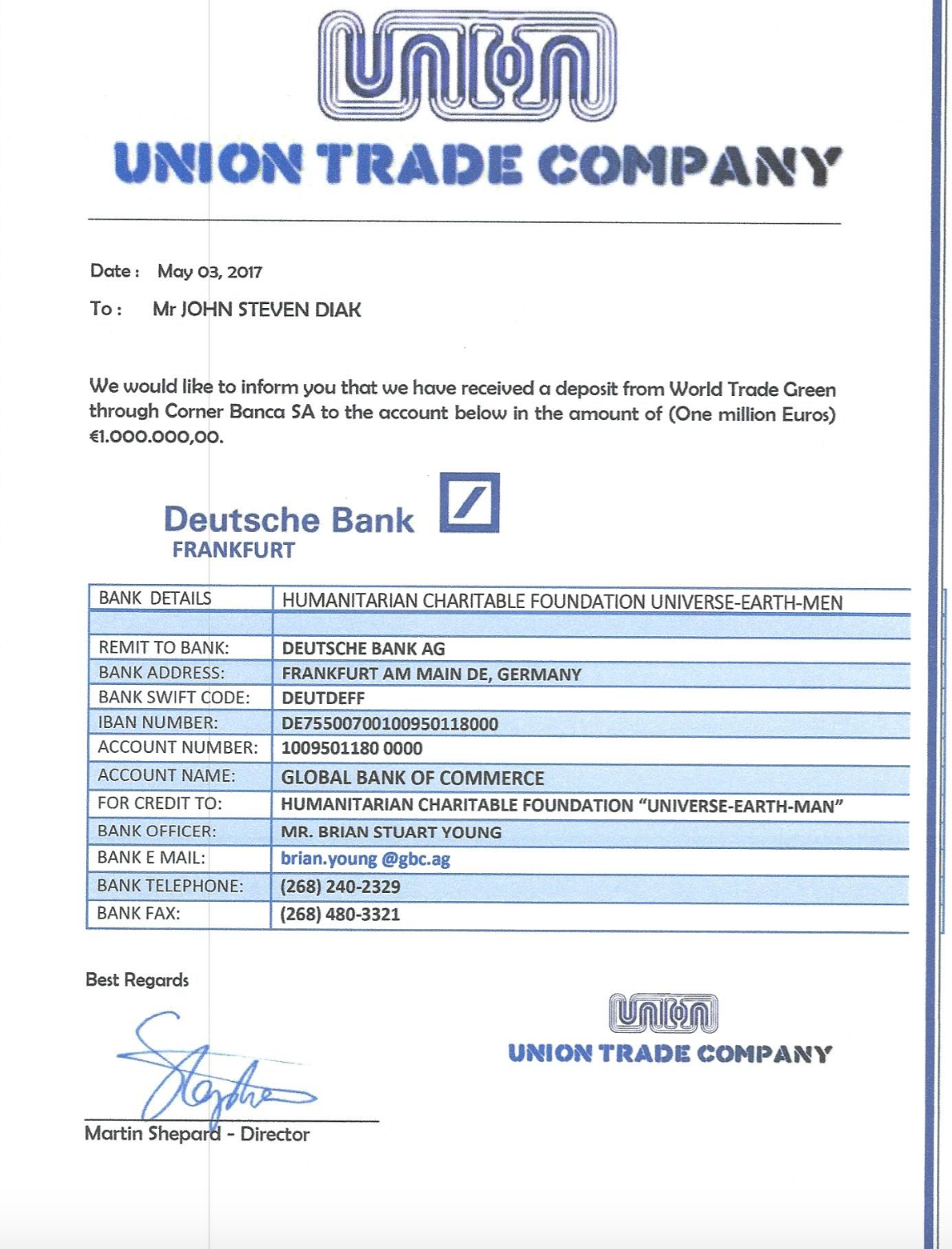 Union Trade Company – Medium