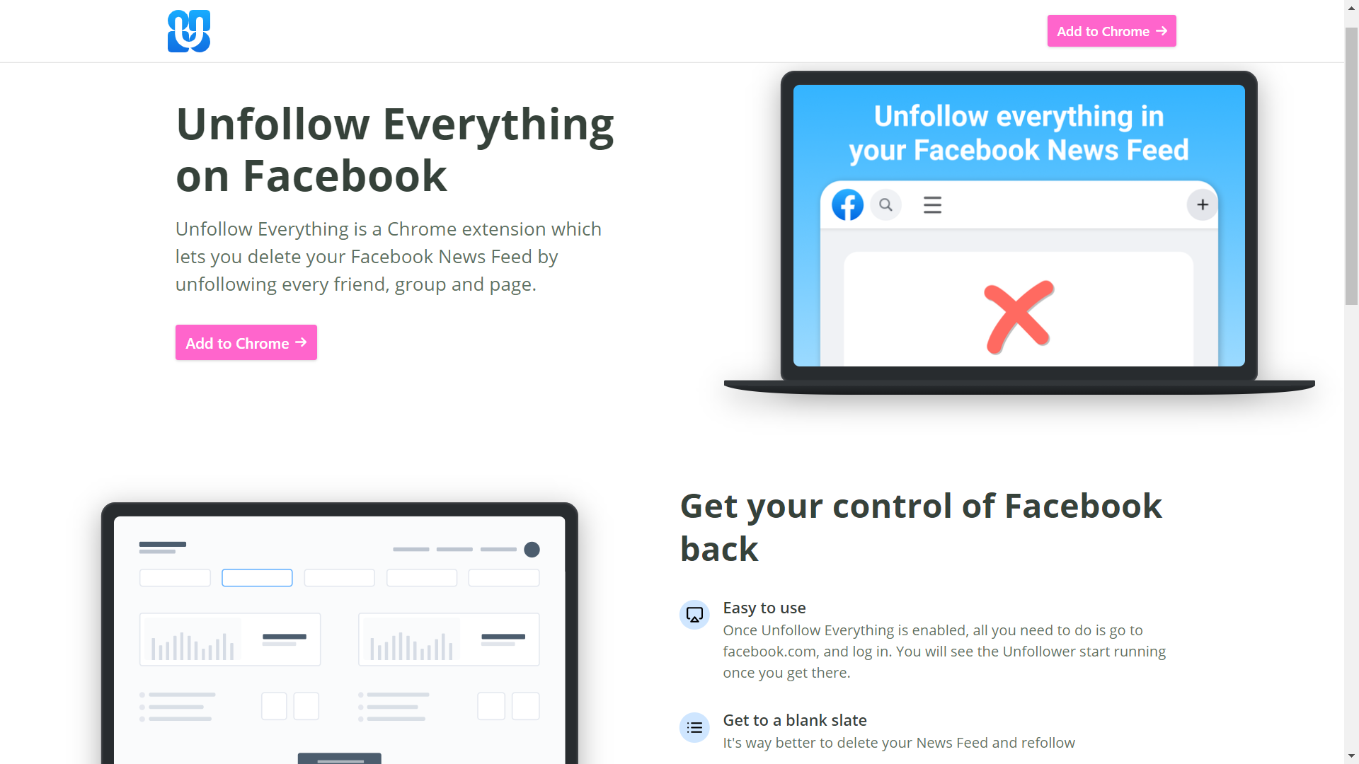 Unfollow Everything for Facebook || Kiwismedia