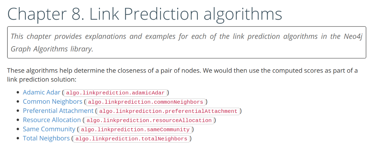 predictive algorithms examples