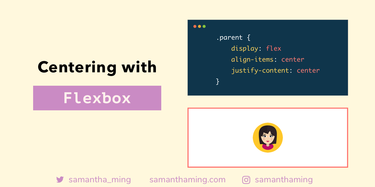 Centering Elements With Flexbox Learn More About Flexbox With My Free Centering Elements With Flexbox Learn More About Flexbox With My Free