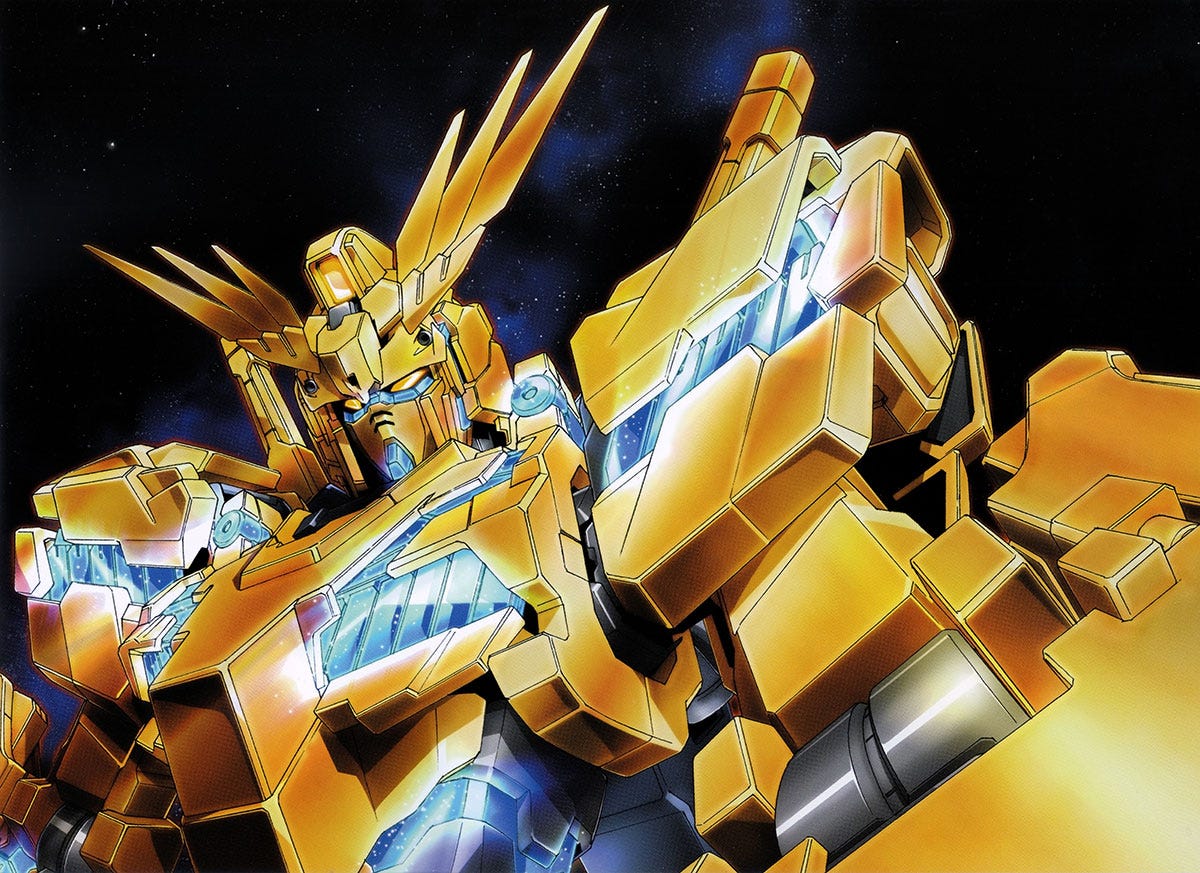 46 Rxo Unicorn Gundam Wallpapers Download Gundam Wallpapers