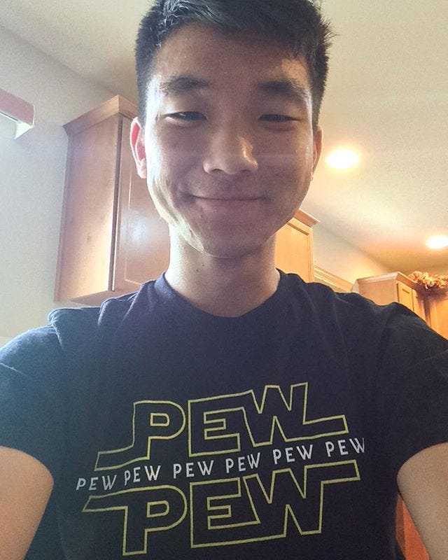 People following Jimmy Hong