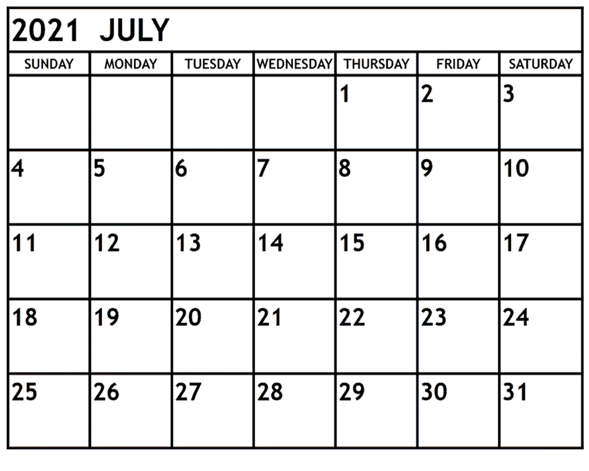 July 2021 Calendar Free PDF UK Canada with Holidays | by ...