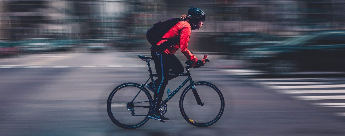 les gens utilisaient normalement des bicyclettes