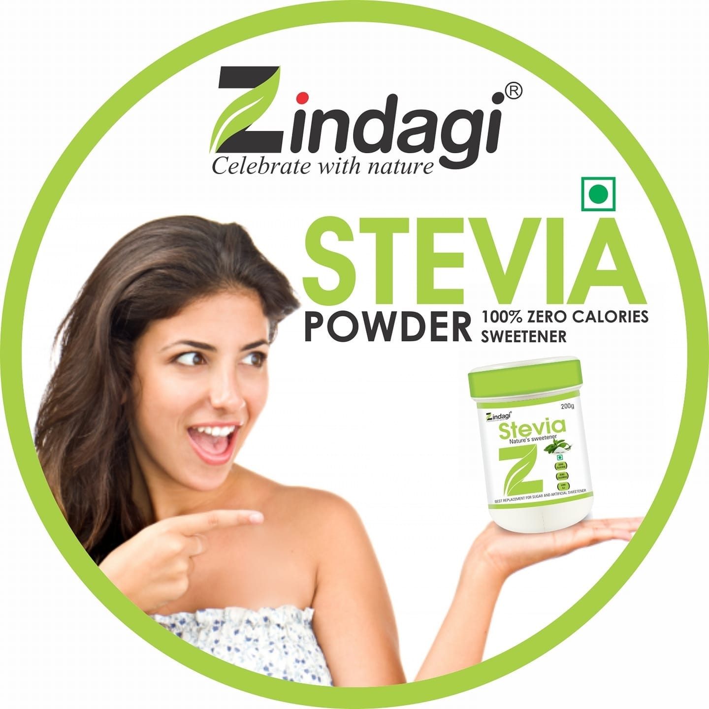 Zindagi Stevia Medium