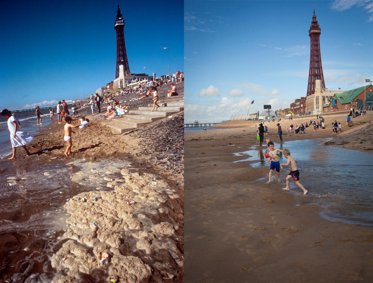 Shifting Sands How Eu Membership Helped Transform Blackpool Beach By Greenpeace Uk Medium