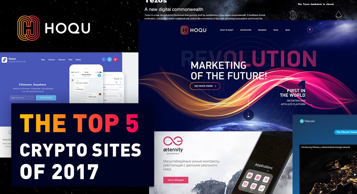 The Top 5 Crypto Sites of 2017. With only a little over a ...