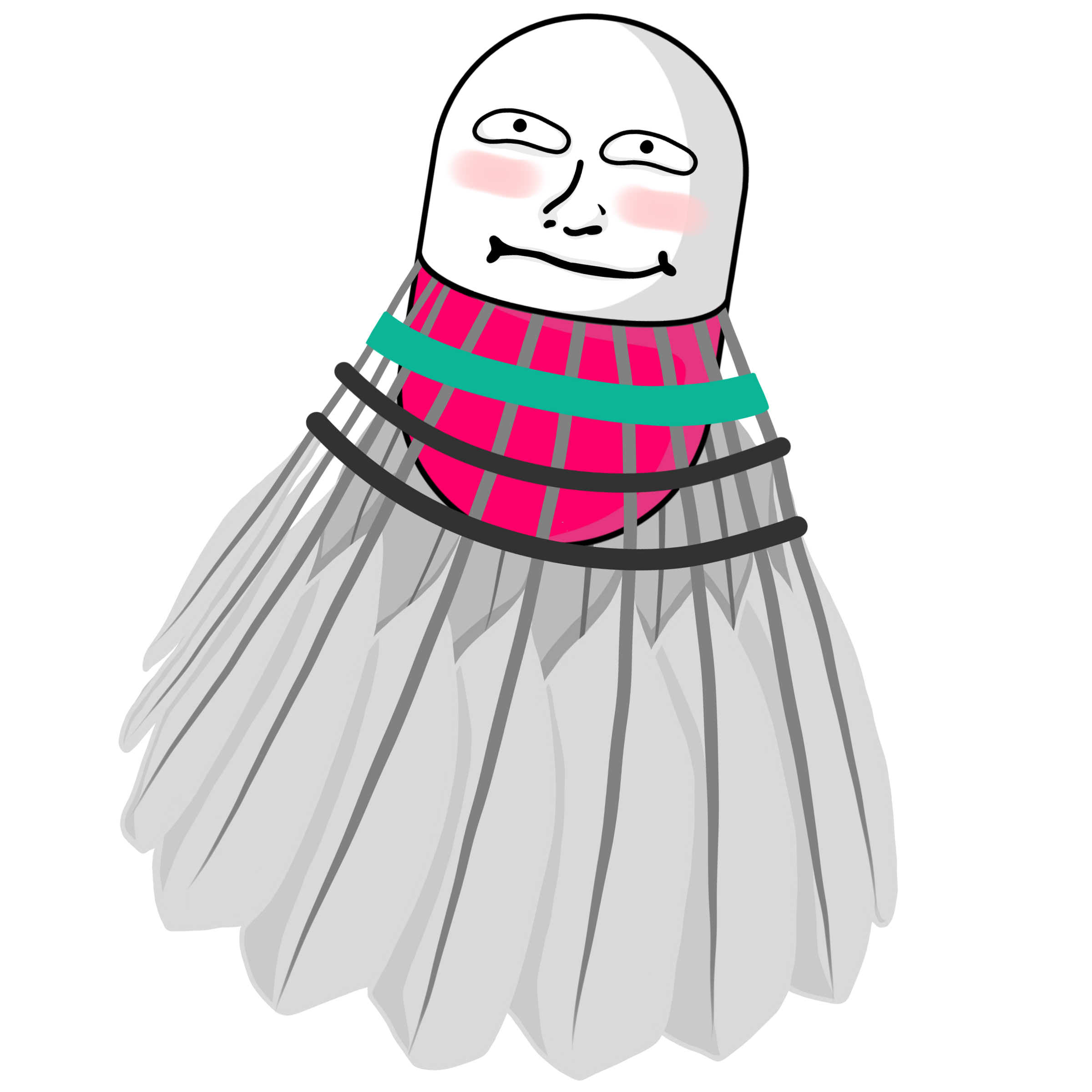 About shuttlecock Medium