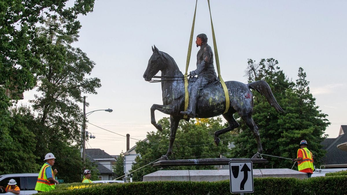 Tearing Down Monuments Isn’t Just cancelculture by Harlem Fine Arts