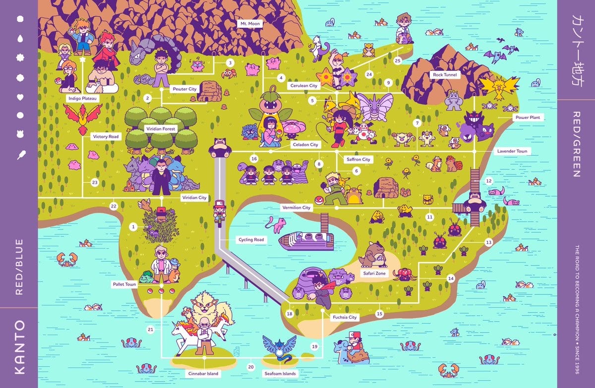 How Pokemon S World Was Shaped By Real World Locations Polygon