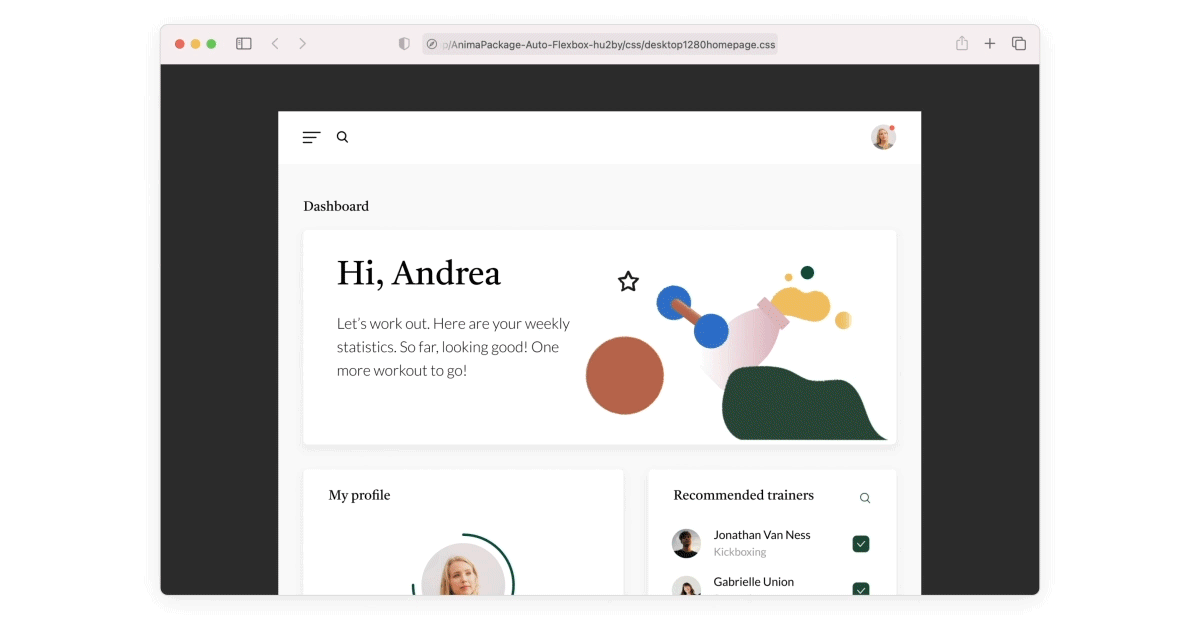 How To Export Figma To Html Get Developer Friendly Html Code From By Anima App Anima App