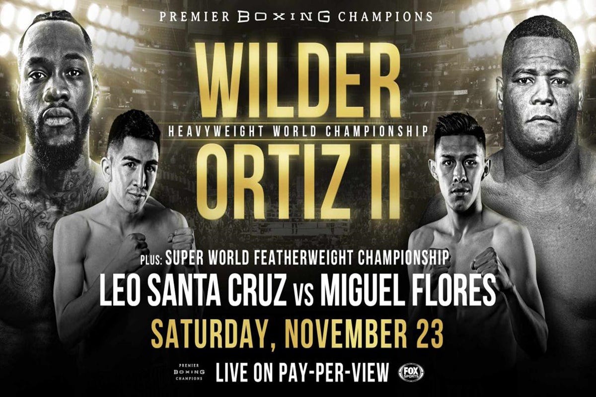 ????{{Ortiz vs Wilder}}???? live stream how to watch ????((WILDER vs ORTIZ II ...1200 x 800