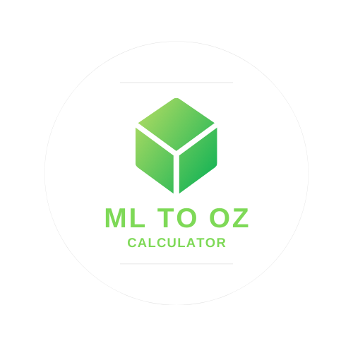 ML To OZ Conversion Calculator Medium