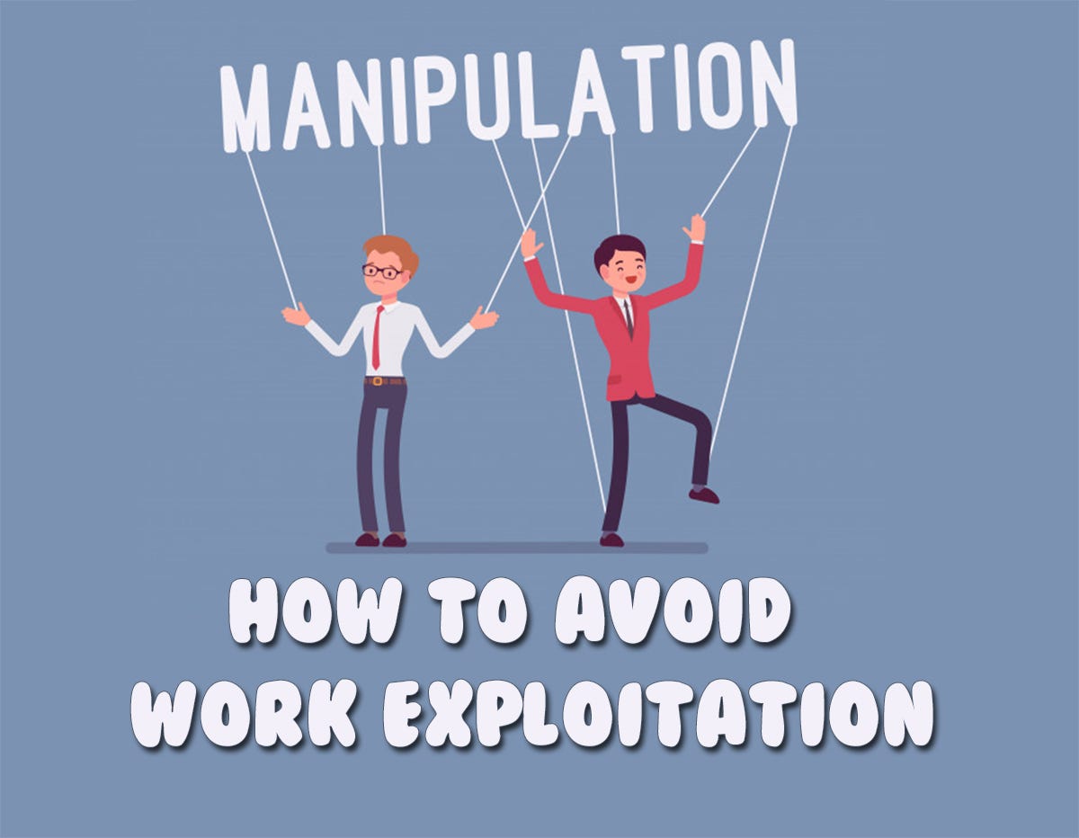 How to Avoid Work Exploitation During an Economic Crisis by Joanna