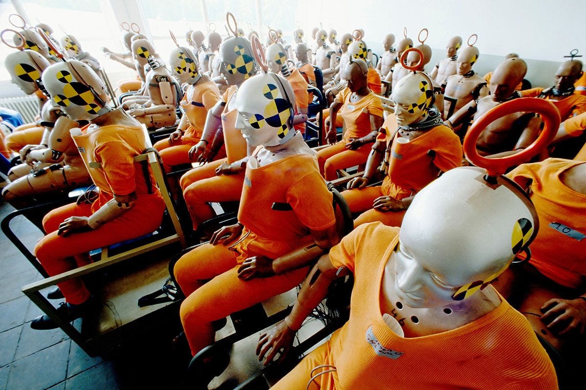 Where are all the female crash test dummies? by Anna Holland Smith