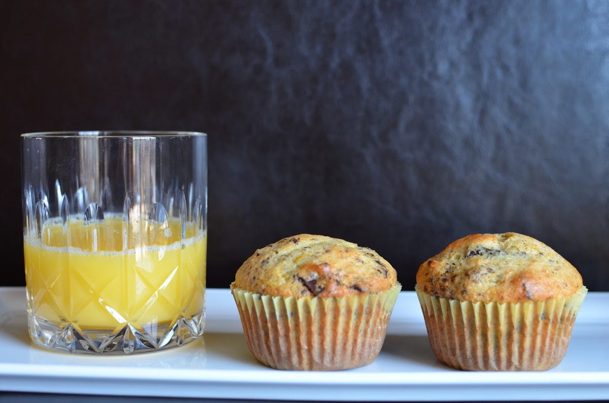 Morning Muffin and Juice Medium
