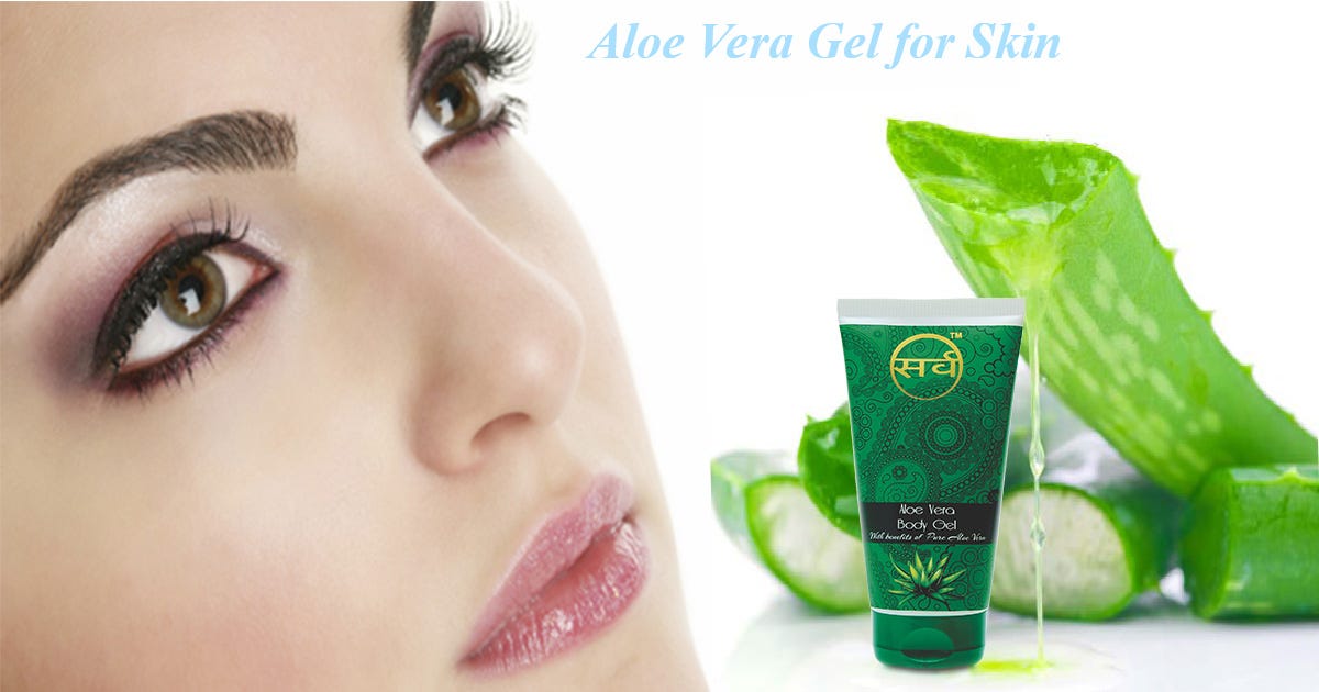 benefits of using aloe vera gel on face