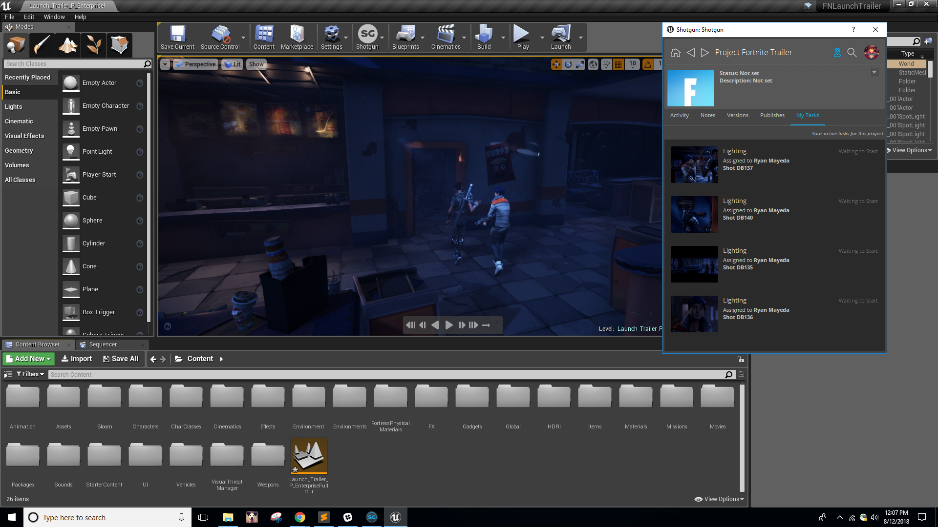 Unreal Engine 4 Editor images from their own website.