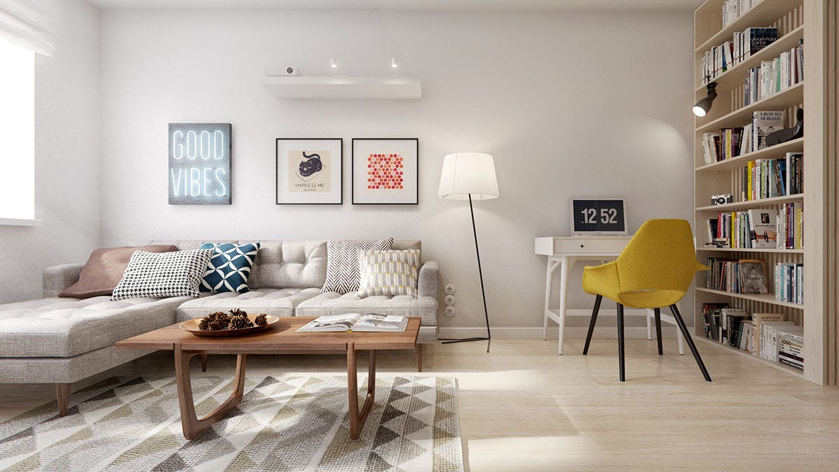 Mid Century Design In Home Interior By Modern Manhattan Medium