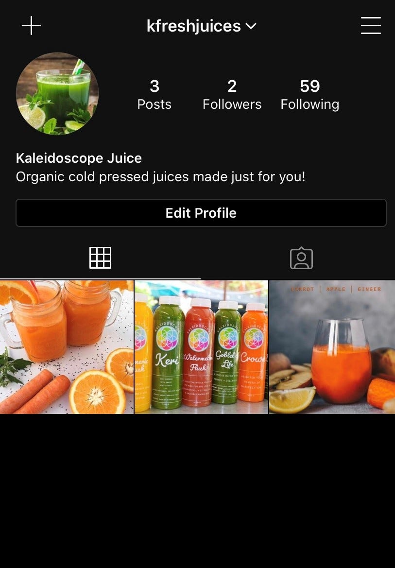 Kaleidoscope Juices Medium