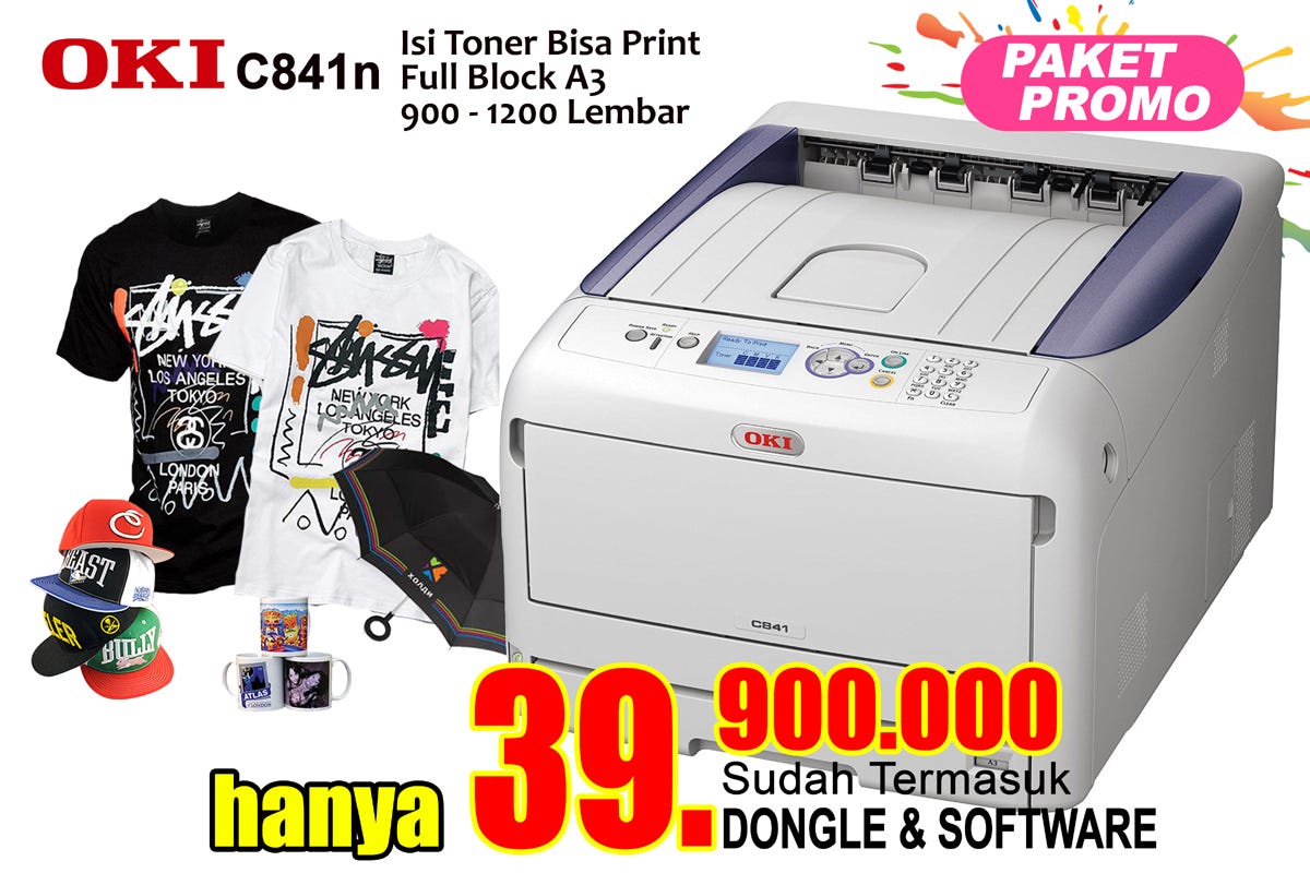 DISTRIBUTOR MESIN PRINT KAOS OKI SEMARANG MURAH Printer 
