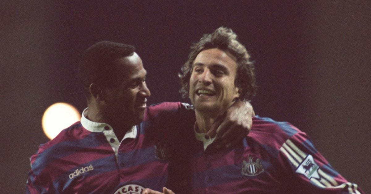 newcastle 1995 away kit